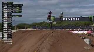 Febvre and Gajser charging on Guadagnini in MXGP Race 2 #MXGPArgentina