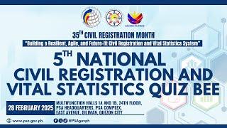 5th National Civil Registration and Vital Statistics Quiz Bee