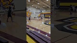 Eric Proctor,  Encinal High School,  pump-fake basket vs. San Lorenzo High School