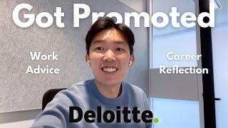 Career Reflection ‍ I FINALLY Got Promoted in Big 4 Consulting - Deloitte 