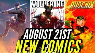 NEW COMIC BOOKS RELEASING AUGUST 21ST 2024 DC & MARVEL COMICS PREVIEWS COMING OUT THIS WEEK #comics