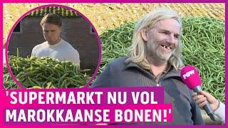 Boer Kees genaaid door supermarkt: 100.000kg bonen over!