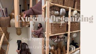 Extreme Room Makeover | Organize with Me | IKEA Storage Craft Room | Clean with Me | Homesteading