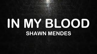 Shawn Mendes - In My Blood (Lyrics / Lyric Video)