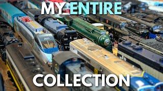 My Entire Model Train Collection (2025) 60+ Models!!!!