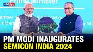 PM Modi inaugurates SEMICON India 2024 in Greater Noida - Watch video