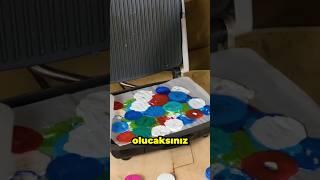 Plastik Kapaklardan İnanılmaz Geri Dönüşüm | DIY Fikirleri