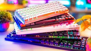 Best Budget 60%, 65%, 75%, TKL, & Full Size Mechanical Keyboards