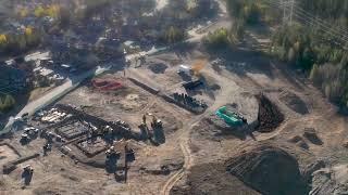 The Stables Neighborhood - Under Construction - Orbit Tilt Shift | 4K