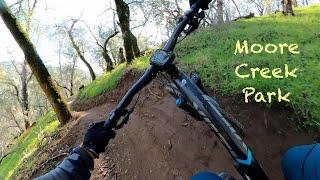 Mountain Biking in Moore Creek Park