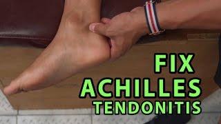 How to Fix Achilles Tendonitis In "4 Minutes"