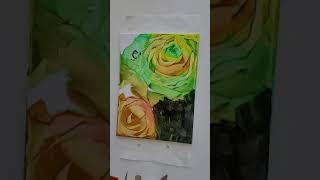Abstract Acrylic Techniques & Catalyst Wedge #Shorts