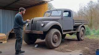 Man Spends 1000 Hours Restoring ALL-TERRAIN TRUCK Back to New | Renault R2087 by @RV-19