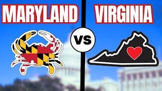 Living in Maryland VS Living in Virginia EXPLAINED - Which One Is Better? | Where to live in DC Area