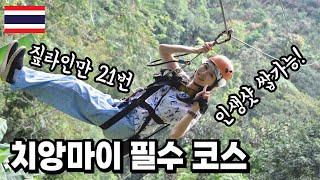 Do this when you go to Chiang Mai. Zipline 21 times!