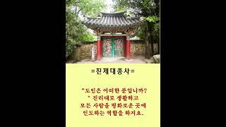 #진제대종사# #김이현 定慧#禪어록,#참선 ,#선불교,#간화선 ,#명상,#수행,#수행#자신과의 만남,
