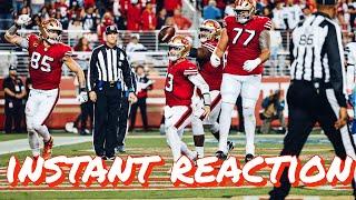 Instant Reaction to the 49ers' 30-24 Win Over the Dallas Cowboys