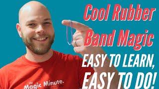 No Practice Rubber Band Magic! Dan Harlan's Excellent Crazy Twist Vanish