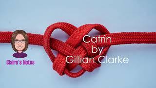 'Catrin' by Gillian Clarke (detailed analysis)