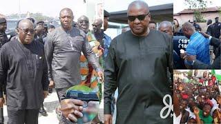 This Man Must Be Ằrrę̃stę̃d! Addo Bodyguard Pulls Gṵṋ At Mahama & Thrę̃ą́teṋs JM, Huntor reacts