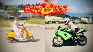 GIORNO vs NINJA. Часть 3