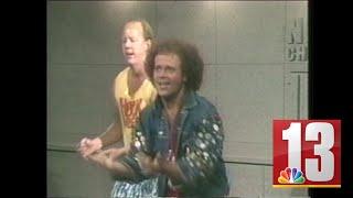 Richard Simmons visits NewsChannel 13: 1991