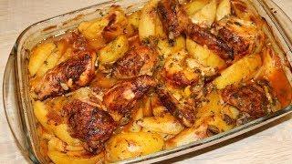 FRICASSÉ  DE POULET RÔTI AUX POMME DE TERRE FACILE (CUISINERAPIDE)