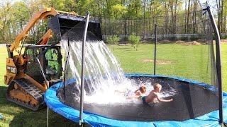 I GOT THEM!! **Homemade waterpark**