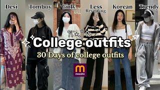 30 college outfit ideas different aesthetics | Desi°Tomboy°Girly°less revealing°Korean°Trendy