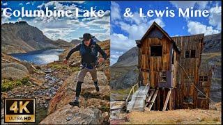 Columbine Lake & Lewis Mine, San Juan Mtns Hike & Climb! Ouray, CO [4K UHD]