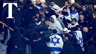 Israel and France supporters clash at Paris stadium