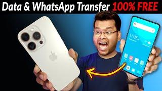 How to Transfer WhatsApp Data from Android to iPhone FREE | WhatsApp Data Transfer Android to iPhone