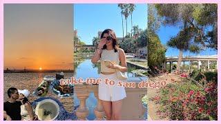 vlog：San Diego 一日遊. 海景咖啡廳️. 最美植物園. 港口看夕陽