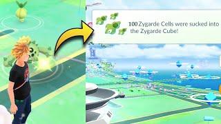 How to get zygarde cells in pokemon go