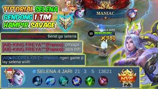 SELENA GrandFlame GENDONG 1 TIM ! Dikatain "NGERI" SAMA PROPLAYER HANZO Di Mythic - Mobile Legends