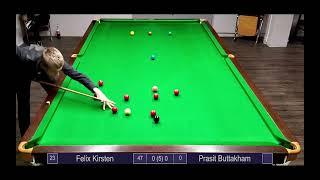 Finale der 9. Lausitzer Snooker Open 2022