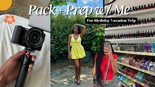 PREP WITH ME FOR VACATION | New Hair + Amazon Travel Must Haves + New Camera! (Sony ZV - E10)