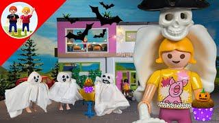 Schreck an Halloween | Süßes oder Saures | Playmobil Familie Sommer | Kinder | deutsch