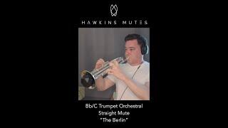 Dominik Gaus with his Hawkins Mutes BERLIN Straight Mute