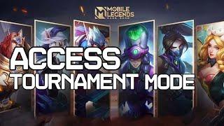 How to Access Tournament Mode in MLBB 2024?