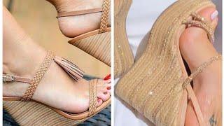 Gorgeous collection of wedges high heels sandals \Amazing sandals for ladies