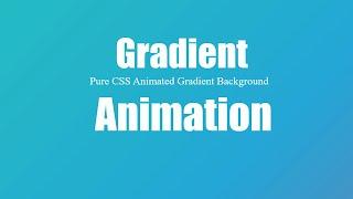 Pure CSS Animated Gradient Background | HTML CSS Tutorial | Coding Xpress