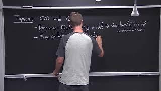 PHYS 733 - Quantum Many-Body Physics (W2016) - Roger Melko Lecture 1