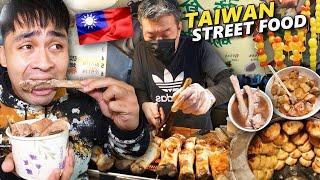 Taiwan STREET FOOD All You Can! Taipei Night Market Street Food Tour!