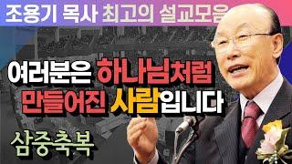 여러분은 하나님처럼 만들어진 사람입니다 - 조용기 목사 최고의 설교모음 (CTSTV 방송설교 2012년 설교)