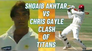 Chris Gayle vs Shoaib Akhtar | Clash of Titans | Pakistan vs West Indies Test Cricket Series 2002 |