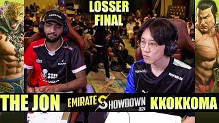 The Jon vs Kkokkoma (King vs Feng) Losser Final - Emirates Showdown 2024