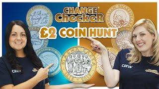 So many amazing finds! Head to head £2 coin hunt