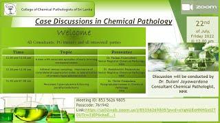 2nd Case Discussion in Chemical Pathology