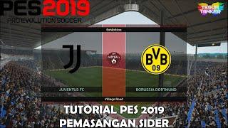 TUTORIAL PES 2019 SIDER Cinematics & Score Board | smoke patch